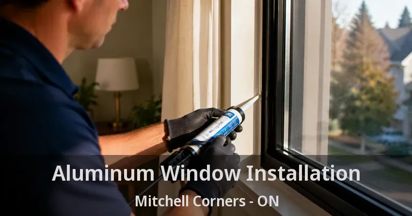 Aluminum Window Installation Mitchell Corners - ON