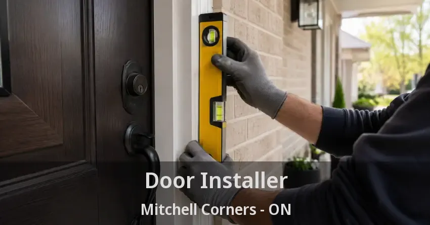 Door Installer Mitchell Corners - ON