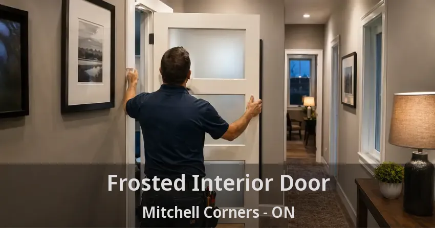 Frosted Interior Door Mitchell Corners - ON
