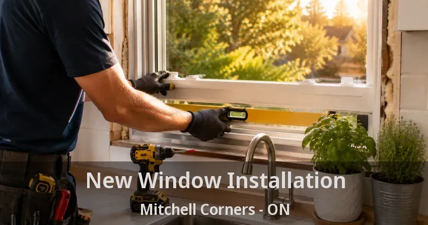 New Window Installation Mitchell Corners - ON