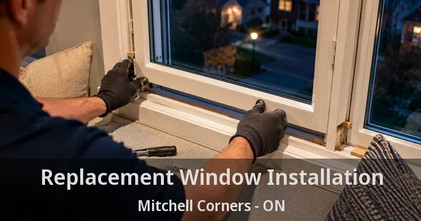 Replacement Window Installation Mitchell Corners - ON