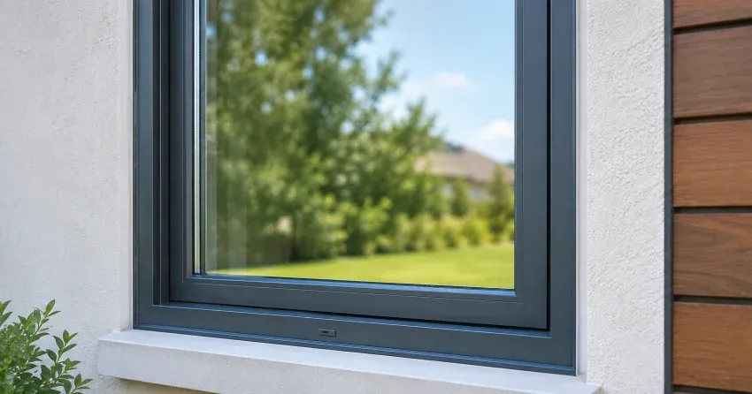technician performing broken glass replacement Mitchell Corners on a home window
