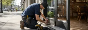 Commercial Door Repair Mitchell Corners