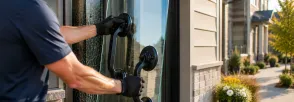Cracked Glass Replacement Mitchell Corners