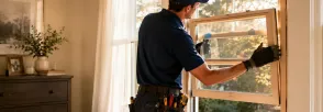 Wood Window Installation Mitchell Corners
